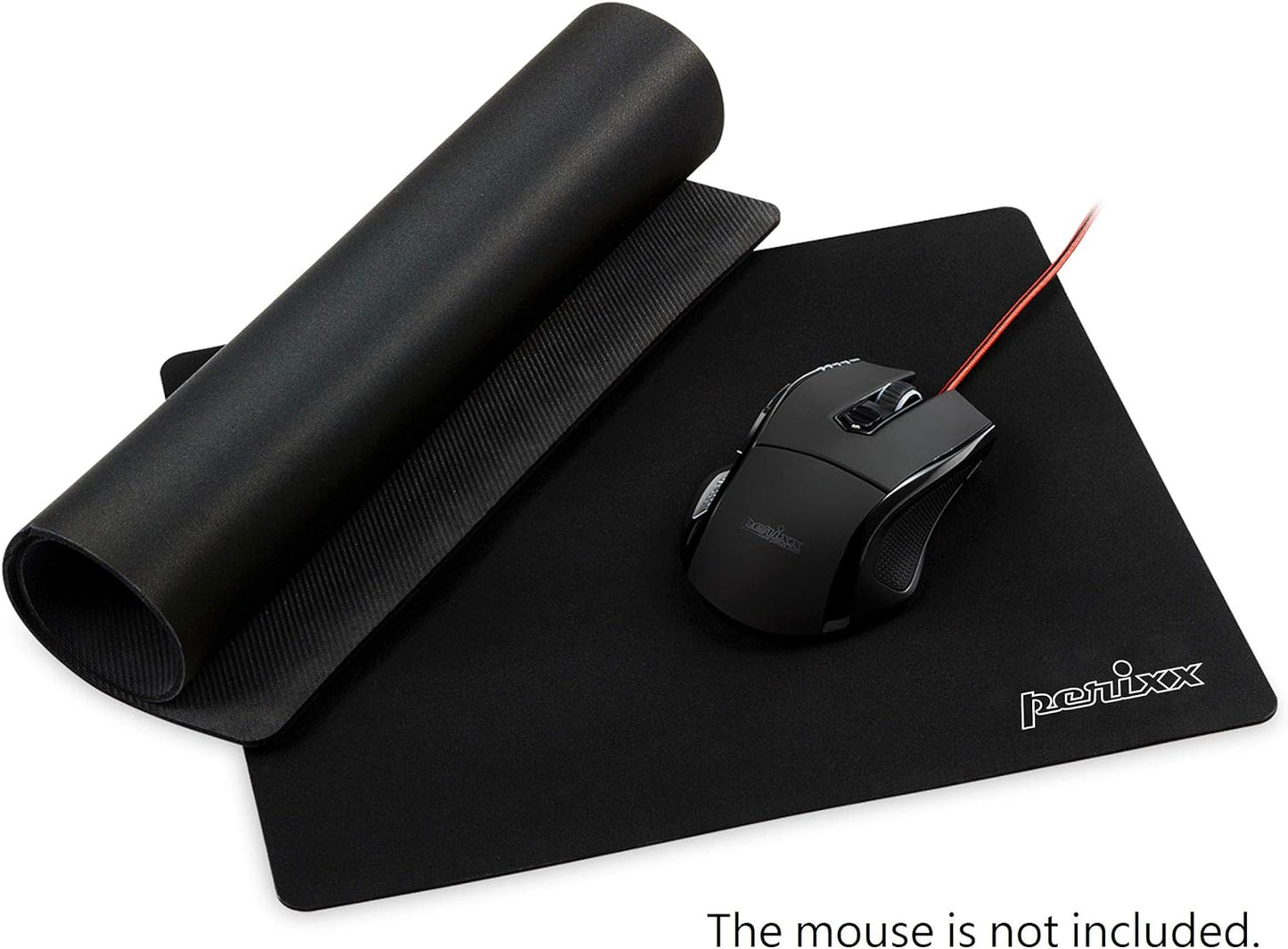 DX-1000XL Waterproof Gaming Mouse Pad with Stitched Edge - Non-Slip Rubber Base Design for Laptop or Desktop Computer - XL Size 15.75 X 12.6 X 0.12 Inches, Black