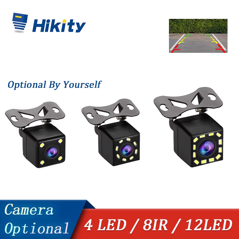 Rear View Camera Universal Backup Parking Camera Night Vision Waterproof 4 LED Camera 8 IR Camera 12 LED Camera Option